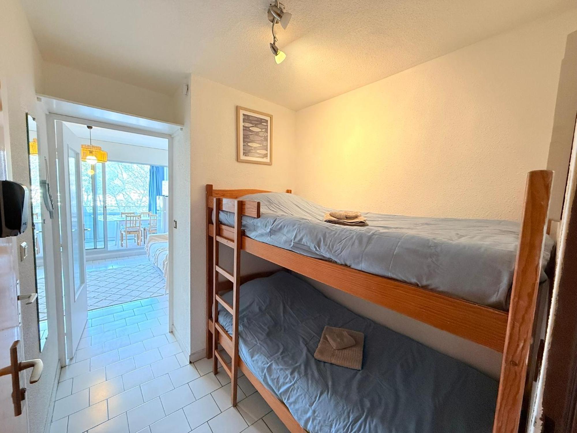 Appart Grande Motte Quartier Couchant - Parking - Balcon- Piscine - Plage 300M La Grande-Motte Eksteriør bilde