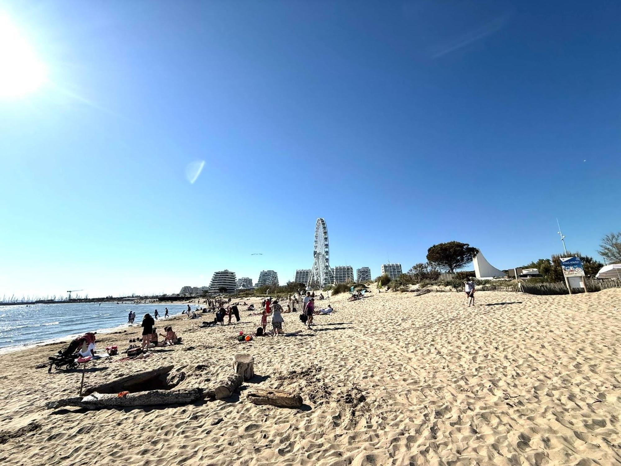 Appart Grande Motte Quartier Couchant - Parking - Balcon- Piscine - Plage 300M La Grande-Motte Eksteriør bilde